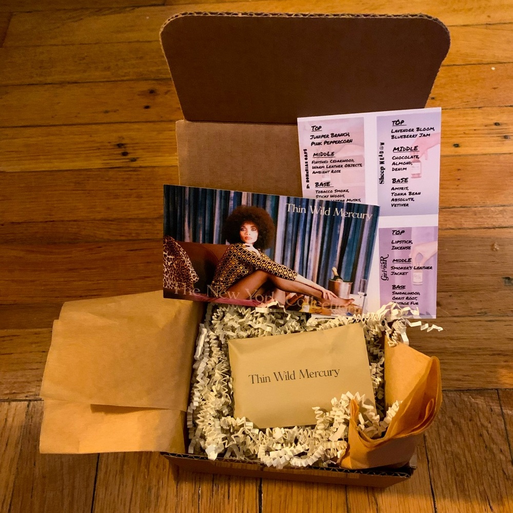 Thin Wild Mercury New York Collection sample set